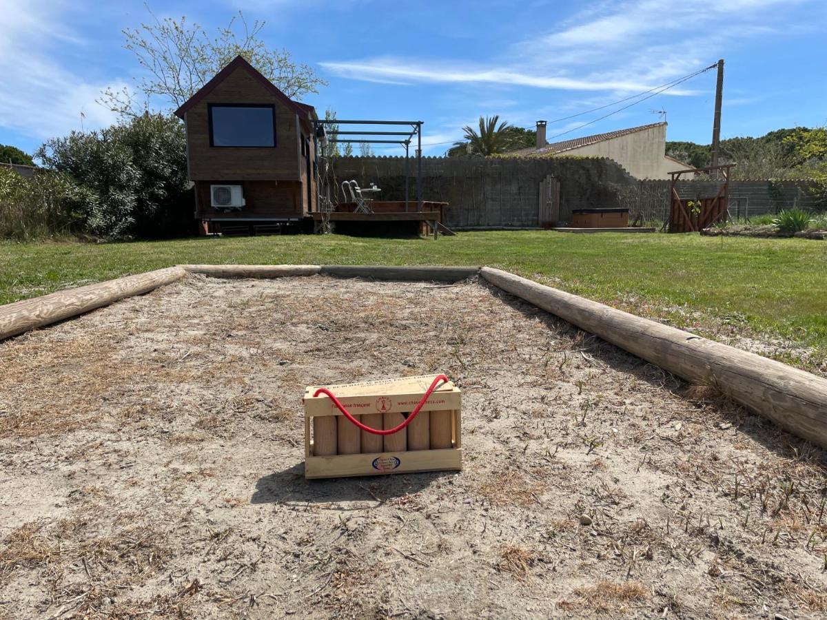 Myinsolite - Tiny-House, Jacuzzi, Brasero, Piscine Aigues-Mortes Exterior photo